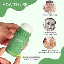 Masque nettoyant au thé vert- Eliminez tout vos tâches en 10 minutes🔥!
