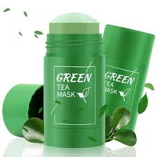 Masque nettoyant au thé vert- Eliminez tout vos tâches en 10 minutes🔥!